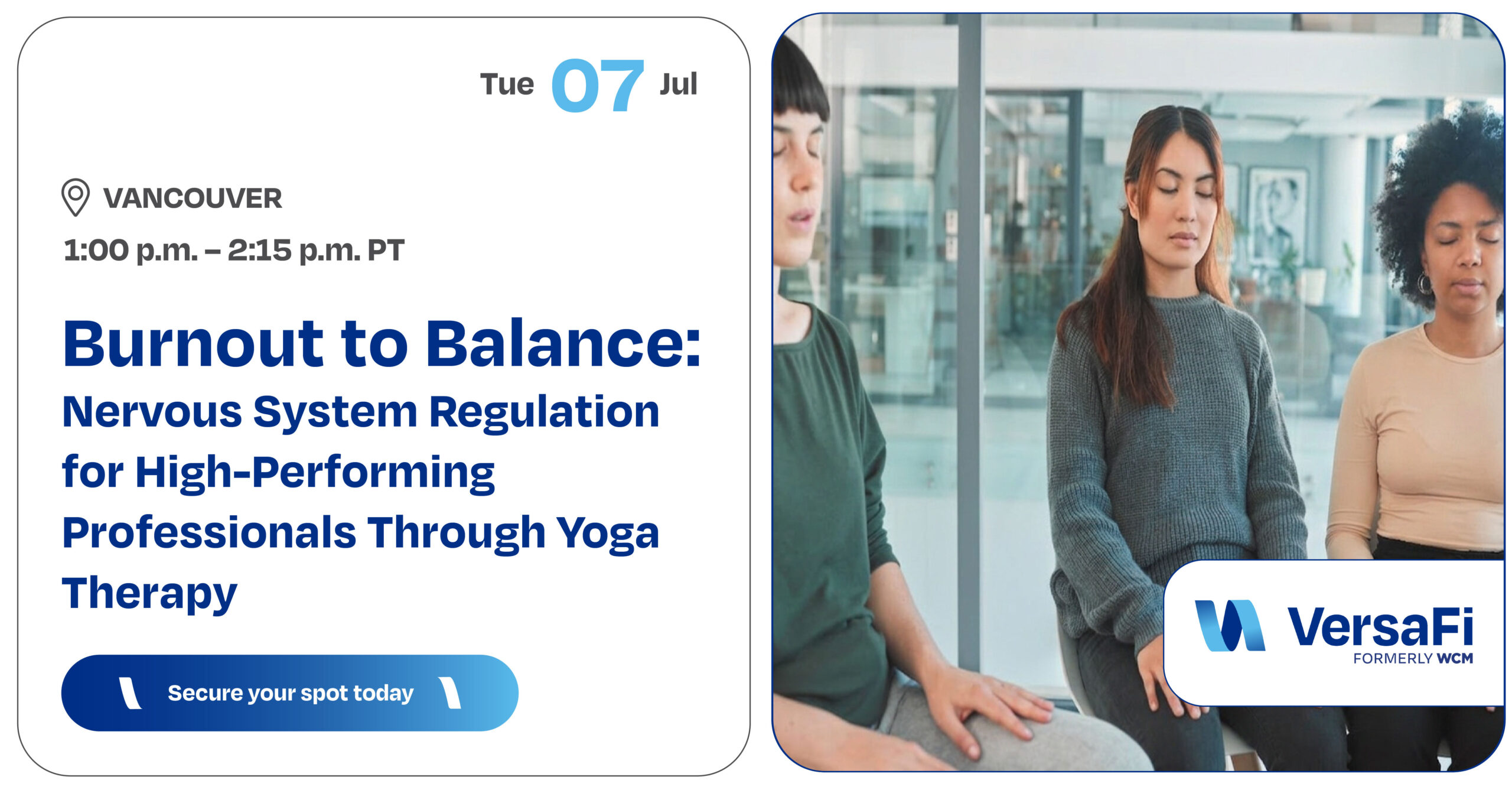 Versafi Burnout to Balance: Nervous System Regulation for High-Performing ...